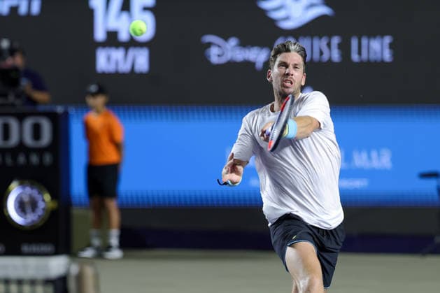 LOS CABOS TENNIS OPEN 2026 LOS CABOS TENNIS OPEN 2026 CAMERON NORRIE VS DENIS SHAPOVALOV 31072026 LOS CABOS, MEXICO. Action photo of Cameron Norrie of the United Kingdom, during semi final match at the Los Cabos Tennis Open 2026 at the Cabo Sports Complex in Baja California, Mexico. Foto de accion de Cameron Norrie del Reino Unido, durante juego semi final del Los Cabos Tennis Open 2026 celebrado en el Cabo Sports Complex en Baja California, Mexico. PHOTO BY IMAGENSHOP AGENCIA FOTOGRAFICA LOS CABOS BAJA CALIFORNIA MEXICO *** LOS CABOS TENNIS OPEN 2026 LOS CABOS TENNIS OPEN 2026 CAMERON NORRIE VS DENIS SHAPOVALOV 07 31 2026 LOS CABOS, MEXICO Action photo of Cameron Norrie of the United Kingdom during the semifinal match at the 2026 Los Cabos Tennis Open at the Cabo Sports Complex in Baja California, Mexico Action photo of Cameron Norrie of the United Kingdom, during the semifinal match of the 2026 Los Cabos Tennis Open held at the Cabo Sports Complex in Baja California, Mexico. PHOTO BY IMAGENSHOP PHOTO AGENCY LOS CABOS BAJA CALIFORNIA MEXICO Copyright: xIMAGENSHOPxAGENCIAxFOTOGRAFICAx