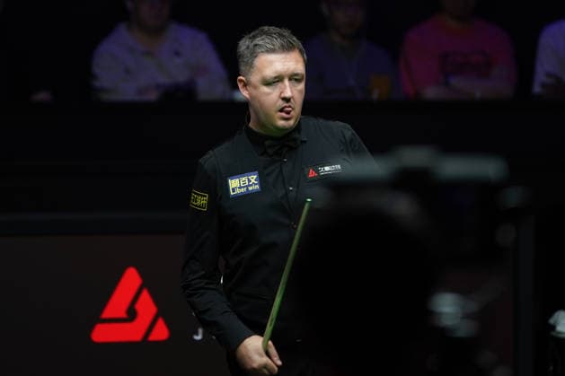 SHANGHAI, CHINA - AUGUST 01: Kyren Wilson of England reacts in the Semifinal match against Zhao Xintong of China on Day 6 of the 2026 Snooker Shanghai Masters at Luwan Gymnasium on August 1, 2026 in Shanghai, China.  Copyright: xTaixChengzhex 111657560831