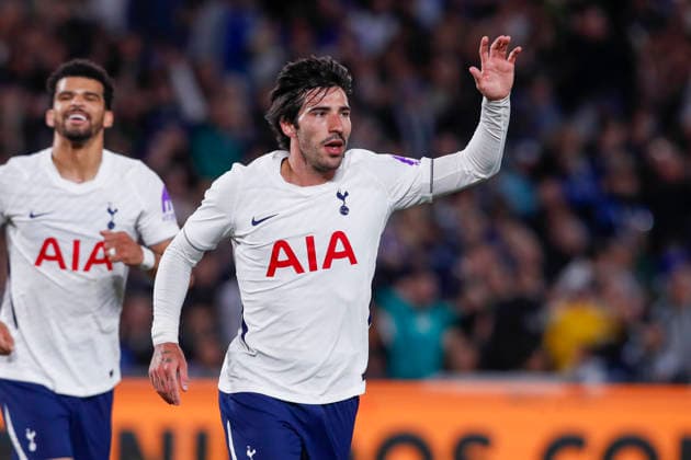 SOCCER CHELSEA TOTTENHAM, Tottenham s Sandro Tonali celebrates after scoring during the Sydney Super Cup match between Chelsea FC and the Tottenham Hotspur at Accor Stadium in Sydney, Saturday, August 1, 2026. ( NO ARCHIVING, EDITORIAL USE ONLY SYDNEY NEW SOUTH WALES AUSTRALIA  Copyright: xDAVIDxNEILSONx 20260801161507680628