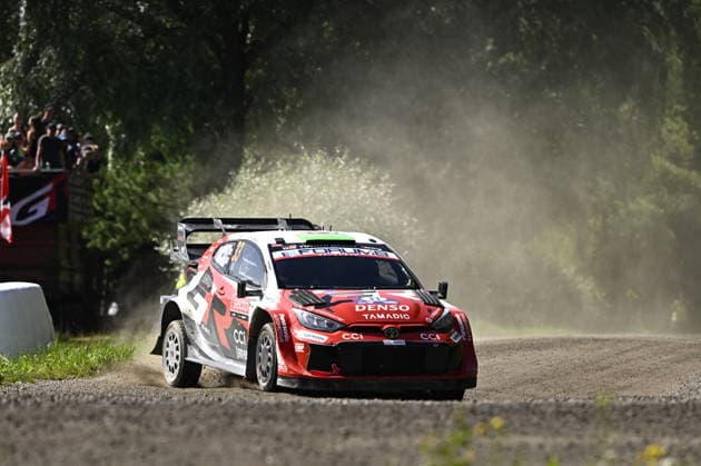 LKS 20260801 Elfyn Evans of GBR during the special stage Leustu 1 at the WRC, Motorsport Rallye, WM Rally Finland in Jyväskylä, Finland on August 1, 2026. - RONI REKOMAA Jyväskylä Finland OZkzH-UC1uE  Copyright: xRonixRekomaax OZkzH-UC1uE