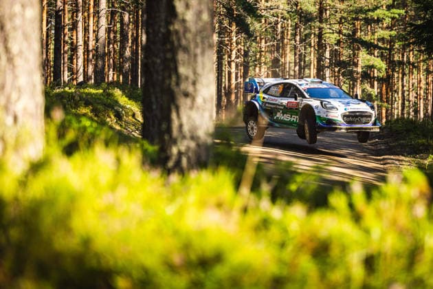 AUTO - WRC, Motorsport Rallye, WM - RALLY FINLAND 2026 55 Joshua MCERLEAN, Eoin TREACY, Ford Puma Rally1, action during the 2026 Rally Finland, 10th round of the 2026 WRC World Rally Car Championship, from July 30 to August 2, 2026 at Jyvaskyla, Finland - JyvaskylaFinland  Copyright: xNikosxKatikisx