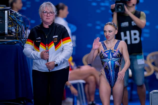 France, Paris, Centre Aquatique Olympique Metropole du Grand Paris, 01.08.2026, European Aquatics Championships Artistic Swimming, Day 1, Women Solo Free Preliminary, Klara Bleyer of Germany Photo by Eibner Pressefoto Tino Henschel European Aquatics Championships Artistic Swimming, Day 1, Women Solo Free Preliminary Paris *** France, Paris, Centre Aquatique Olympique Metropole du Grand Paris, August 1, 2026, European Aquatics Championships – Artistic Swimming, Day 1, Women’s Solo Free Preliminary, Klara Bleyer of Germany. Photo by Eibner Pressefoto Tino Henschel. European Aquatics Championships – Artistic Swimming, Day 1, Women’s Solo Free Preliminary, Paris Copyright: xEibnerxPressefotox