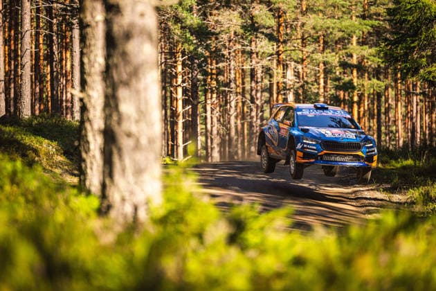 AUTO - WRC, Motorsport Rallye, WM - RALLY FINLAND 2026 31 Lauri JOONA, Antti LINNAKETO, Skoda Fabia RS, action during the 2026 Rally Finland, 10th round of the 2026 WRC World Rally Car Championship, from July 30 to August 2, 2026 at Jyvaskyla, Finland - JyvaskylaFinland  Copyright: xNikosxKatikisx