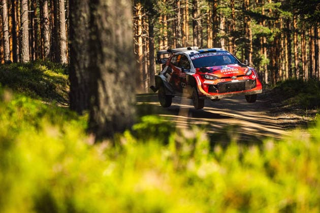 AUTO - WRC, Motorsport Rallye, WM - RALLY FINLAND 2026 99 Oliver SOLBERG, Elliott EDMONDSON, Toyota GR Yaris Rally1, action during the 2026 Rally Finland, 10th round of the 2026 WRC World Rally Car Championship, from July 30 to August 2, 2026 at Jyvaskyla, Finland - JyvaskylaFinland  Copyright: xNikosxKatikisx