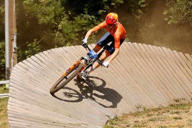 01.08.2026, Monteceneri, Monte Ceneri, 2026 UEC MTB European Championship, EM, Europameisterschaft XCO Men Junior s Final (cross country olympic) Cas Timmermans 2 (NED) Monteceneri Monte Ceneri Ticino Switzerland *** August 1, 2026, Monteceneri, Monte Ceneri, 2026 UEC MTB European Championship XCO Men s Junior Final, Cross Country Olympic, Cas Timmermans 2, NED, Monteceneri, Monte Ceneri, Ticino, Switzerland Copyright: xJustPictures.ch FrancescoxMinghettix jp-en-FrMi-_NG_0040