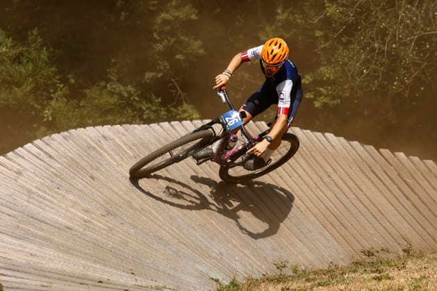 01.08.2026, Monteceneri, Monte Ceneri, 2026 UEC MTB European Championship, EM, Europameisterschaft XCO Men Junior s Final (cross country olympic) Romain Georges 26 (FRA) Monteceneri Monte Ceneri Ticino Switzerland *** August 1, 2026, Monteceneri, Monte Ceneri, 2026 UEC MTB European Championship XCO Men s Junior Final, Cross Country Olympic, Romain Georges, 26, FRA, Monteceneri, Monte Ceneri, Ticino, Switzerland Copyright: xJustPictures.ch FrancescoxMinghettix jp-en-FrMi-_NG_0105