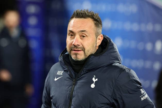 Roberto De Zerbi Head Coach of Tottenham looks on during the Sydney Super Cup Finals match between Chelsea and Tottenham Hotspur at the Accor Stadium, Sydney, Australia on 1 August 2026. Copyright: xPeterxDovganx 45310003