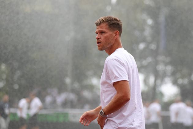 01.08.2026, Herren, Fussball, Saison 2026 2027, Regionalliga Bayern, 2. Spieltag: 1. FC Schweinfurt 1905 - TSV 1860 München Florian Niederlechner (1860 München, 07) vor dem Spiel, Einzelfoto Schweinfurt Riedel-Bau-Arena im Sachs-Stadio Bayern Unterfranken Deutschland *** August 1, 2026, Men s Soccer, 2026–2027 Season, Bavarian Regional League, Matchday 2: 1 FC Schweinfurt 1905 vs. TSV 1860 Munich, Florian Niederlechner (1860 Munich), 07 pre-match, individual photo at the Schweinfurt Riedel Bau Arena in the Sachs Stadio, Bavaria, Lower Franconia, Germany