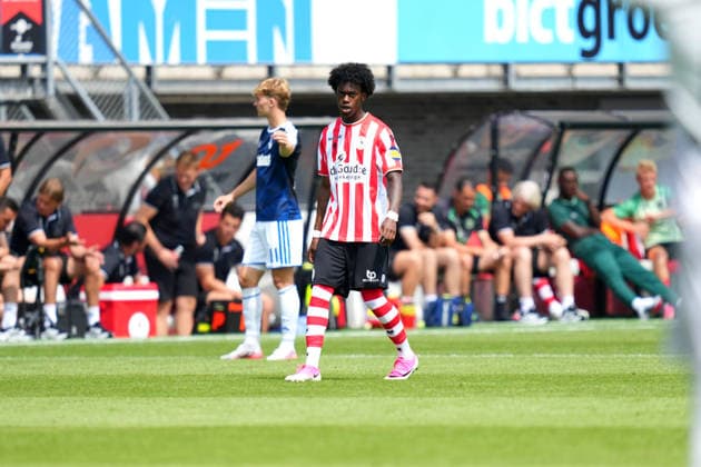 Friendly: Sparta Rotterdam v MSV Duisburg Rotterdam - Lushendry Martes of Sparta Rotterdam during a friendly in preparation of the 2026 2027 season. The match is set between Sparta Rotterdam and MSV Duisburg at Het Kasteel on 1 August 2026 in Rotterdam, The Netherlands. (Hero Images Danny de Groot) Copyright: xDannyxdexGrootx