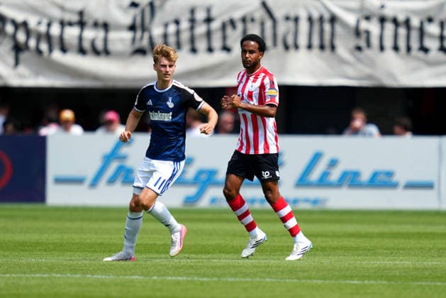 Friendly: Sparta Rotterdam v MSV Duisburg Rotterdam - Marvin Young of Sparta Rotterdam during a friendly in preparation of the 2026 2027 season. The match is set between Sparta Rotterdam and MSV Duisburg at Het Kasteel on 1 August 2026 in Rotterdam, The Netherlands. (Hero Images Danny de Groot) Copyright: xDannyxdexGrootx