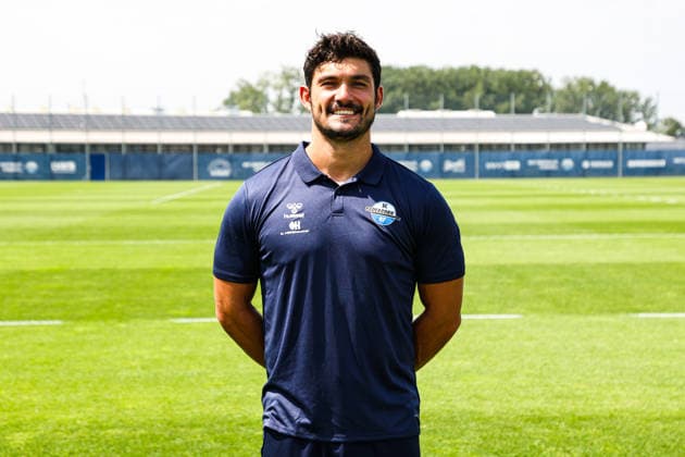Athletiktrainer Ruben Solis, SC Paderborn - 1. Fussball Bundesliga Porträttermin 1. BL 2026 2027 offizieller Fototermin SC Paderborn im Trainings- und Nachwuchsleistungszentrum in Paderborn - Porträt, Portrait, Einzelbild, Deutschland, Fussball, Maenner, GER, 31.07.2026 *** Athletics Coach Ruben Solis, SC Paderborn 1, Bundesliga Soccer, Portrait Session, Bundesliga 2026–2027, Official Photo Session for SC Paderborn at the Training and Youth Development Center in Paderborn, Portrait, Individual Photo, Germany, Soccer, Men, GER, July 31, 2026 Christian Schroedter