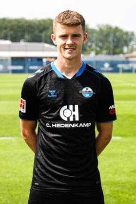 Jano ter Horst, SC Paderborn - 1. Fussball Bundesliga Porträttermin 1. BL 2026 2027 offizieller Fototermin SC Paderborn im Trainings- und Nachwuchsleistungszentrum in Paderborn - Porträt, Portrait, Einzelbild, Deutschland, Fussball, Maenner, GER, 31.07.2026 *** Jano ter Horst, SC Paderborn 1 Soccer Bundesliga Portrait Session 1 BL 2026–2027 Official Photo Session for SC Paderborn at the Training and Youth Development Center in Paderborn Portrait, Individual Photo, Germany, Soccer, Men, GER, July 31, 2026 Christian Schroedter