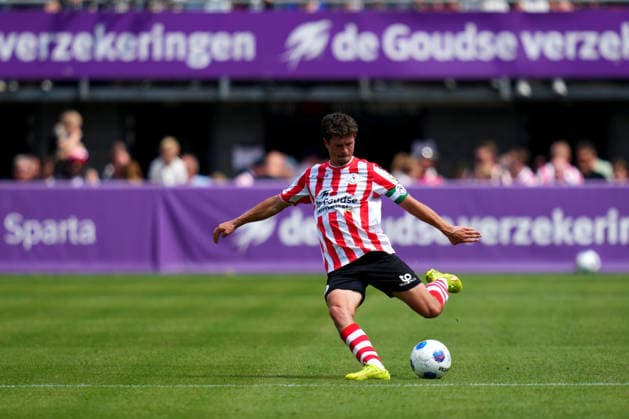Friendly: Sparta Rotterdam v MSV Duisburg Rotterdam - Bas Kuipers of Sparta Rotterdam during a friendly in preparation of the 2026 2027 season. The match is set between Sparta Rotterdam and MSV Duisburg at Het Kasteel on 1 August 2026 in Rotterdam, The Netherlands. (Hero Images Danny de Groot) Copyright: xDannyxdexGrootx