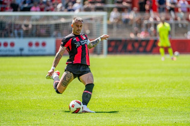 Testspiel Bayer 04 Leverkusen - Rot-Weiss Essen, am 01.08.2026, Ulrich-Haberland-Stadion, Leverkusen. Aleix Garcia (Bayer 04 Leverkusen 24), ; Testspiel Bayer 04 Leverkusen - Rot-Weiss Essen, am 01.08.2026, Ulrich-Haberland-Stadion, Leverkusen. *** Friendly Match: Bayer 04 Leverkusen vs. Rot-Weiss Essen, August 1, 2026, Ulrich Haberland Stadium, Leverkusen; Aleix Garcia, Bayer 04 Leverkusen, 24; Friendly Match: Bayer 04 Leverkusen vs. Rot-Weiss Essen, August 1, 2026, Ulrich Haberland Stadium, Leverkusen Copyright: xBEAUTIFULxSPORTS Erlhofx