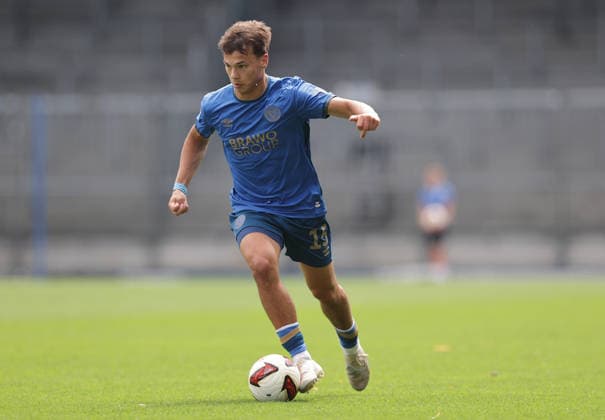 Max Marie (Eintracht Braunschweig) Fussball, Herren, Saison 2026 2027 2.BL, Eintracht Stadion, Eintracht Braunschweig gegen RAAL La Louviere, Saisonvorbereitung, Testspiel DFL REGULATIONS PROHIBIT ANY USE OF PHOTOGRAPHS AS IMAGE SEQUENCES AND OR QUASI-VIDEO. *** Max Marie Eintracht Braunschweig Soccer, Men s, 2026–2027 Season, 2. Bundesliga, Eintracht Stadium, Eintracht Braunschweig vs. RAAL La Louvière, preseason, friendly match. DFL REGULATIONS PROHIBIT ANY USE OF PHOTOGRAPHS AS IMAGE SEQUENCES AND OR QUASI-VIDEO