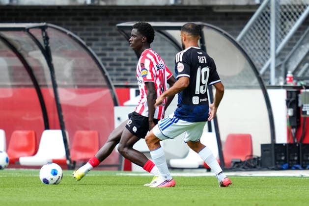Friendly: Sparta Rotterdam v MSV Duisburg Rotterdam - Ayoni Santos of Sparta Rotterdam during a friendly in preparation of the 2026 2027 season. The match is set between Sparta Rotterdam and MSV Duisburg at Het Kasteel on 1 August 2026 in Rotterdam, The Netherlands. (Hero Images Danny de Groot) Copyright: xDannyxdexGrootx