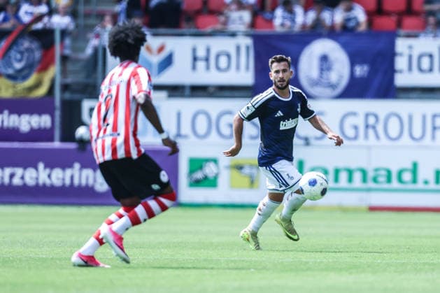 Fussball, 3.Liga Saison 2026 2027 Testspiel Sparta Rotterdam - MSV Duisburg 01.08.2026, Sparta Stadion Het Kasteel Can Coskun (MSV Duisburg, 27) Rotterdam Sparta Stadion Het Kasteel Niederlande *** Sports, Soccer, 3rd Division, 2026–2027 Season, Friendly Match: Sparta Rotterdam vs. MSV Duisburg, August 1, 2026, Sparta Stadium Het Kasteel, Can Coskun (MSV Duisburg), 27, Rotterdam, Sparta Stadium Het Kasteel, Netherlands