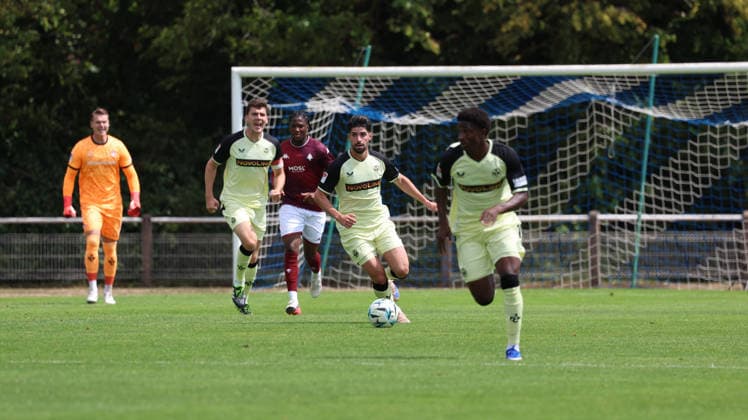 01.08.2026, xrekx, Fussball Testspiel, FC Metz - 1.FC Kaiserslautern v.l. Semih Sahin (1.FC Kaiserslautern) (DFL DFB REGULATIONS PROHIBIT ANY USE OF PHOTOGRAPHS as IMAGE SEQUENCES and or QUASI-VIDEO) Metz *** August 1, 2026, xrekx, Soccer Friendly Match, FC Metz vs. 1. FC Kaiserslautern, featuring Semih Sahin, 1. FC Kaiserslautern. DFL and DFB regulations prohibit any use of photographs as image sequences and or quasi-video. Metz