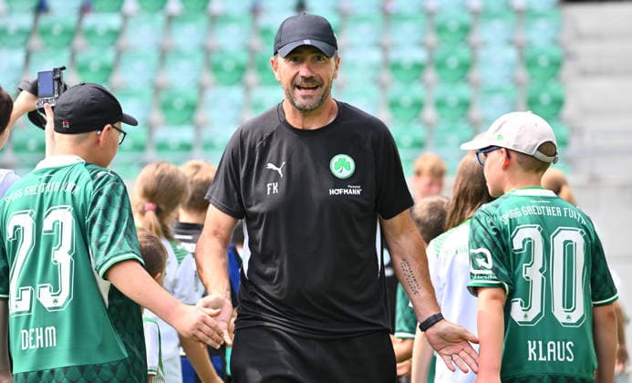 01.08.2026 - SpVgg Greuther Fürth Fuerth - Mannschaftsvorstellung Saisoneröffnung 2026 2027 - - xwoxzix - Frank Kackert (Torwarttrainer SpVgg Greuther Fürth ) *** August 1, 2026 SpVgg Greuther Fürth Fürth Team Presentation: Start of the 2026–2027 Season xwoxzix Frank Kackert, Goalkeeper Coach, SpVgg Greuther Fürth