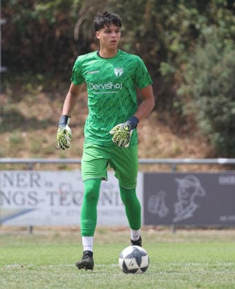 Freiberg , Fußball U19 DFB Pokal Junioren SGV Heilbronn-Freiberg vs. VfL Wolfsburg , Rayan Safi ( SGV ) *** Freiberg, U19 Soccer, DFB Junior Cup: SGV Heilbronn Freiberg vs. VfL Wolfsburg, Rayan Safi (SGV)