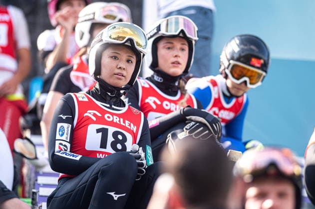 Wisla 01.08.2026 Ski jumping, Skispringen, Ski, nordisch FIS Summer Grand Prix 2026 on Adam Malysz Wisla Malinka Hill. Day 1. Women s Training --- Skoki Narciarskie. FIS Letnie Grand Prix 2026 na Skoczni im. Adama Malysza w Wisle Malince. Dzien 1. Trening Kobiet Persons shown : Kurumi Ichinohe Fot. Kai Taller Arena Akcji NEWSPIX.PL --- newspix.pl POLAND OUT! 