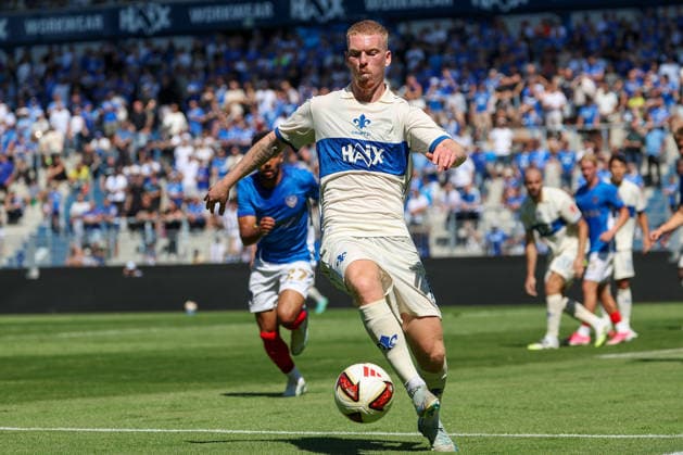 2026.08.01 Darmstadt, Testpiel SV Darmstadt 98 - FC Portsmouth v.l. Kai Klefisch (SV Darmstadt 98), in action, with the ball *** August 1, 2026, Darmstadt, Friendly Match: SV Darmstadt 98 vs. FC Portsmouth; Kai Klefisch of SV Darmstadt 98, in action, with the ball Copyright: HMBxMedia JoaquimxFerreira