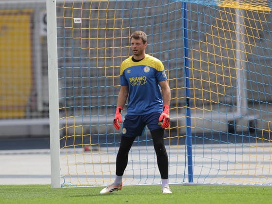 Torhueter Benjamin Uphoff (Eintracht Braunschweig) Fussball, Herren, Saison 2026 2027 2.BL, Eintracht Stadion, Eintracht Braunschweig gegen RAAL La Louviere, Saisonvorbereitung, Testspiel, 0-0 DFL REGULATIONS PROHIBIT ANY USE OF PHOTOGRAPHS AS IMAGE SEQUENCES AND OR QUASI-VIDEO. *** Goalkeeper Benjamin Uphoff, Eintracht Braunschweig Soccer, Men s Team, 2026–2027 Season, 2. Bundesliga, Eintracht Stadium, Eintracht Braunschweig vs. RAAL La Louvière, preseason, friendly match, 0–0. DFL regulations prohibit any use of photographs as image sequences and or quasi-video.