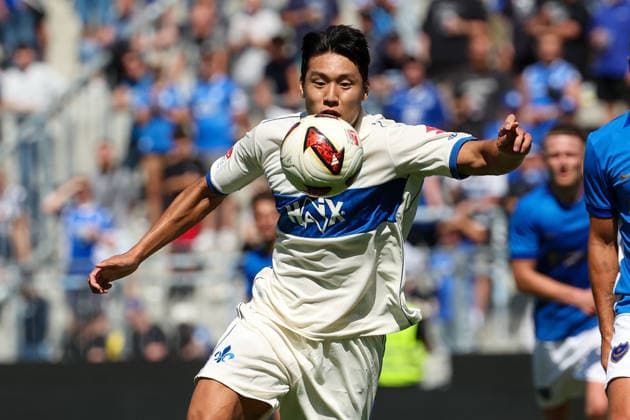 2026.08.01 Darmstadt, Testpiel SV Darmstadt 98 - FC Portsmouth v.l. Hojae Lee (SV Darmstadt 98), in action, with the ball *** August 1, 2026, Darmstadt, Friendly Match: SV Darmstadt 98 vs. FC Portsmouth; Hojae Lee of SV Darmstadt 98, in action, with the ball Copyright: HMBxMedia JoaquimxFerreira