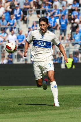 2026.08.01 Darmstadt, Testpiel SV Darmstadt 98 - FC Portsmouth v.l. Hojae Lee (SV Darmstadt 98), in action, with the ball *** August 1, 2026, Darmstadt, Friendly Match: SV Darmstadt 98 vs. FC Portsmouth; Hojae Lee of SV Darmstadt 98, in action, with the ball Copyright: HMBxMedia JoaquimxFerreira