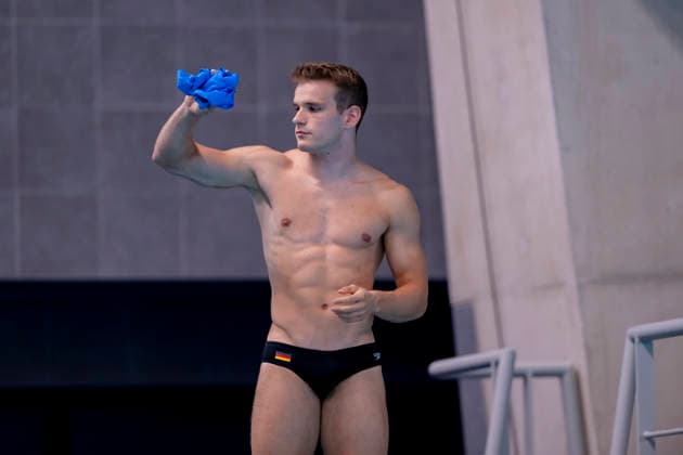 France, Paris, Centre Aquatique Olympique Metropole du Grand Paris, 01.08.2026, European Aquatics European Championships Diving, Day 2, Men™s 1m Springboard Preliminary, Moritz Linus Wesemann of Germany Photo by Eibner Pressefoto Tino Henschel European Aquatics European Championships Diving, Day 2, Men™s 1m Springboard Preliminary Paris *** France, Paris, Centre Aquatique Olympique Metropole du Grand Paris, August 1, 2026, European Aquatics Championships – Diving, Day 2, Men’s 1m Springboard Preliminary, Moritz Linus Wesemann of Germany Photo by Eibner Pressefoto Tino Henschel European Aquatics Championships – Diving, Day 2, Men’s 1m Springboard Preliminary, Paris Copyright: xEibnerxPressefotox