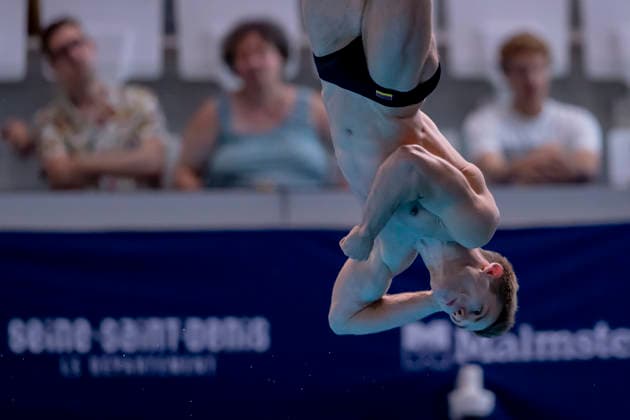 France, Paris, Centre Aquatique Olympique Metropole du Grand Paris, 01.08.2026, European Aquatics European Championships Diving, Day 2, Men™s 1m Springboard Preliminary, Moritz Linus Wesemann of Germany Photo by Eibner Pressefoto Tino Henschel European Aquatics European Championships Diving, Day 2, Men™s 1m Springboard Preliminary Paris *** France, Paris, Centre Aquatique Olympique Metropole du Grand Paris, August 1, 2026, European Aquatics Championships – Diving, Day 2, Men’s 1m Springboard Preliminary, Moritz Linus Wesemann of Germany Photo by Eibner Pressefoto Tino Henschel European Aquatics Championships Diving, Day 2, Men’s 1m Springboard Preliminary, Paris Copyright: xEibnerxPressefotox