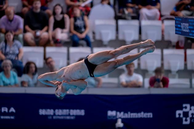 France, Paris, Centre Aquatique Olympique Metropole du Grand Paris, 01.08.2026, European Aquatics European Championships Diving, Day 2, Men™s 1m Springboard Preliminary, Moritz Linus Wesemann of Germany Photo by Eibner Pressefoto Tino Henschel European Aquatics European Championships Diving, Day 2, Men™s 1m Springboard Preliminary Paris *** France, Paris, Centre Aquatique Olympique Metropole du Grand Paris, August 1, 2026, European Aquatics Championships – Diving, Day 2, Men’s 1m Springboard Preliminary, Moritz Linus Wesemann of Germany Photo by Eibner Pressefoto Tino Henschel European Aquatics Championships Diving, Day 2, Men’s 1m Springboard Preliminary, Paris Copyright: xEibnerxPressefotox