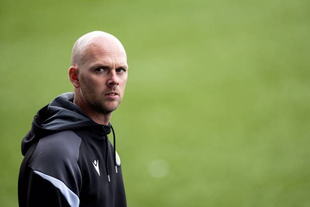 RECORD DATE NOT STATED 1st August 2026; The Falkirk Stadium, Falkirk, Scotland: Scottish Premiership Football, Falkirk versus St Mirren; St Mirren manager Craig McLeish VagelisxGeorgariou