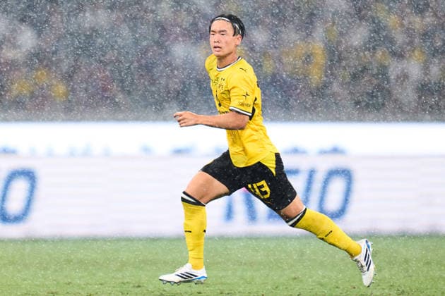 Takato Yamamoto (Dortmund), AUGUST 1, 2026 - Football Soccer : International Friendly, Länderspiel, Nationalmannschaft match between FC Tokyo -1 Borussia Dortmund at MUFG STADIUM (National Stadium) in Tokyo, Japan.  aflo_339773661 KenxAsakurax