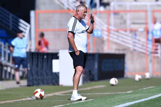 Fußball Testspiel VfL Bochum - Sheffield United am 01.08.2026 im Vonovia Ruhrstadion in Bochum Chris Wilder ( Trainer Cheftrainer Sheffield ) *** Soccer Friendly Match: VfL Bochum vs. Sheffield United on August 1, 2026, at the Vonovia Ruhrstadion in Bochum; Chris Wilder, Head Coach of Sheffield United xRx