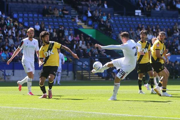 Ruben Rodrigues of Bolton Wanderers scores their sides first goal Bolton Wanderers v NEC Breda, Pre Season Friendly, Football, Toughsheet Community Stadium, Bolton, UK - 01 Aug 2026Bolton Toughsheet Community Stadium United Kingdom EDITORIAL USE ONLY No use with unauthorised audio, video, data, fixture lists, club league logos or live services. Online in-match use limited to 120 images, no video emulation. No use in betting, games or single club league player publications.  Copyright: xPhilxOldham Shutterstockx 17025078aj