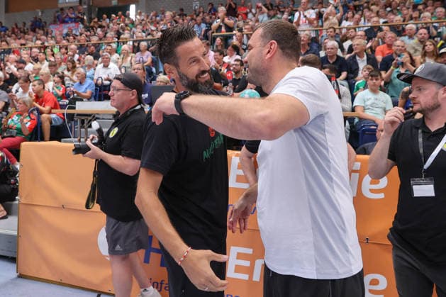 01.08.2026, xtgx, Handball Testspiel, Handball, Testspiel, SC Magdeburg - KPR Gwardia Opole v.l. Ilsenburg *** August 1, 2026, xtgx, Handball Friendly Match, Handball, Friendly Match, SC Magdeburg vs. KPR Gwardia Opole in Ilsenburg