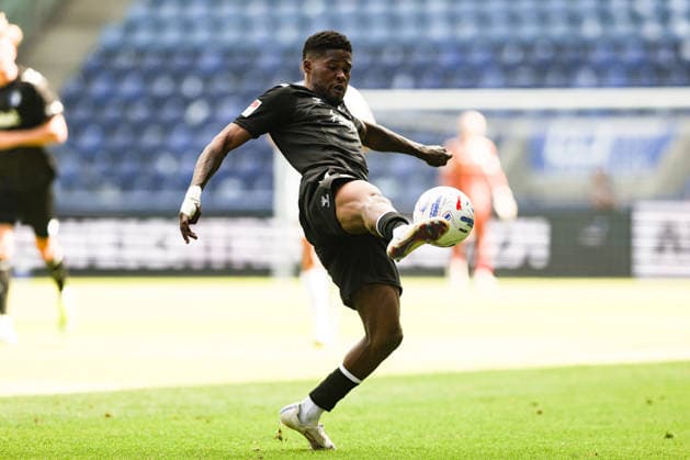 Moritz Broni Kwarteng (1. FC Magdeburg,10) - 2. Fußball Bundesliga Saison 2026-2027 Testspiel Sommervorbereitung 1. FC Magdeburg vs West Ham United in der Avnet Arena in Magdeburg - Aktion,Fußball,Mann,Männer,Deutschland,01.08.2026 *** Moritz Broni Kwarteng, 1. FC Magdeburg, 10 2, 2026–2027 Bundesliga Season, Summer Friendly: 1. FC Magdeburg vs. West Ham United at the Avnet Arena in Magdeburg; Action, Soccer, Man,Men, Germany, August 1, 2026