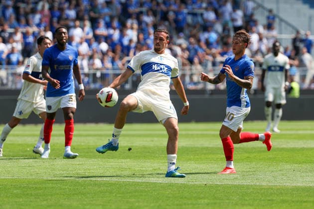 2026.08.01 Darmstadt, Testpiel SV Darmstadt 98 - FC Portsmouth v.l. Lance Franciscus Duijevstijn (SV Darmstadt 98) *** August 1, 2026, Darmstadt, Friendly Match: SV Darmstadt 98 vs. FC Portsmouth, Lance Franciscus Duijevstijn, SV Darmstadt 98 Copyright: HMBxMedia JoaquimxFerreira
