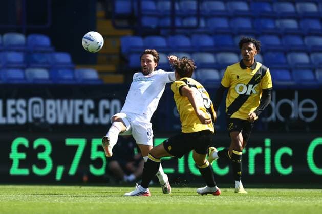 Josh Sheehan of Bolton Wanderers Bolton Wanderers v NEC Breda, Pre Season Friendly, Football, Toughsheet Community Stadium, Bolton, UK - 01 Aug 2026Bolton Toughsheet Community Stadium United Kingdom EDITORIAL USE ONLY No use with unauthorised audio, video, data, fixture lists, club league logos or live services. Online in-match use limited to 120 images, no video emulation. No use in betting, games or single club league player publications.  Copyright: xPhilxOldham Shutterstockx 17025078bh