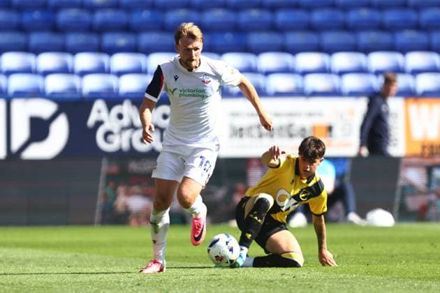 Sam Dalby of Bolton Wanderers Bolton Wanderers v NEC Breda, Pre Season Friendly, Football, Toughsheet Community Stadium, Bolton, UK - 01 Aug 2026Bolton Toughsheet Community Stadium United Kingdom EDITORIAL USE ONLY No use with unauthorised audio, video, data, fixture lists, club league logos or live services. Online in-match use limited to 120 images, no video emulation. No use in betting, games or single club league player publications.  Copyright: xPhilxOldham Shutterstockx 17025078bd