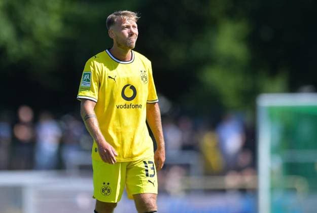 VfL Bochum U21, U 21 - Borussia Dortmund U23 ** NUR FÜR REDAKTIONELLE ZWECKE ** EDITORIAL USE ONLY **<p>Fußball Regionalliga West 1. SPIELTAG: VfL Bochum U21 - Borussia Dortmund U23 am 01.08.2026 in der Mondpalast-Arena in Herne Connor Krempicki ( Borussia Dortmund U23 ) Deutschland Nordrhein Westfalen Herne Copyright: ThorstenxTillmann *** VfL Bochum U21 vs. Borussia Dortmund U23 ** FOR EDITORIAL PURPOSES ONLY ** EDITORIAL USE ONLY ** p Soccer Regionalliga West 1 Matchday VfL Bochum U21 vs. Borussia Dortmund U23 on August 1, 2026, at the Mondpalast Arena in Herne Connor Krempicki Borussia Dortmund U23 Germany North Rhine-Westphalia Herne Copyright ThorstenxTillmann Copyright: ThorstenxTillmann doc86yz5mcx32813fzlnbsa ,EDITORIAL USE ONLY