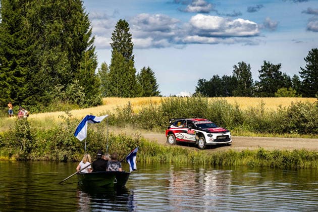 AUTO - WRC, Motorsport Rallye, WM - RALLY FINLAND 2026 23 Nikolay GRYAZIN, Konstantin ALEKSANDROV, Lancia Ypsilon HF, action during the 2026 Rally Finland, 10th round of the 2026 WRC World Rally Car Championship, from July 30 to August 2, 2026 at Jyvaskyla, Finland - JyvaskylaFinland  Copyright: xNikosxKatikisx