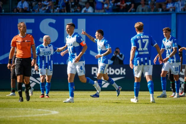 Torschütze 1:3 Nr.32 Niklas Kölle (Rostock) ; GER, FC Hansa Rostock vs. Borussia Mönchengladbach, Fußball, Männer, Testspiel, Spielzeit 2026 2027, 01.08.2026 Rostock Ostseestadion Mecklenburg - Vorpommern Deutschland *** Goal Scorer 1 3 No. 32 Niklas Kölle Rostock GER, FC Hansa Rostock vs. Borussia Mönchengladbach, Soccer, Men, Friendly, 2026–2027 Season, August 1, 2026, Rostock Ostseestadion, Mecklenburg-Western Pomerania, Germany