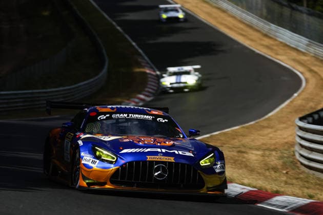NLS7: KW 6h ADAC Ruhr-Pokal-Rennen, Nürburgring-Nordschleife 2026 - Foto: Gruppe C Photography Ralf Aron, Luca Stolz; Mercedes-AMG Team Ravenol 80, Mercedes-AMG GT3 Nürburg Nürburgring-Nordschleife Rheinland-Pfalz Germany Copyright: xGruppexCxPhotographyx