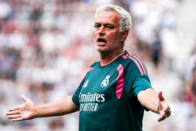 Fussball: Österreich: Internationales Testspiel 2026 2027 - 01.08.2026 - Real Madrid CF vs. ACF Fiorentina - Wörthersee Stadion (Klagenfurt, Österreich); Jose Mourinho (Real Madrid) *** Soccer Austria International Friendly 2026 2027 01 08 2026 Real Madrid CF vs. ACF Fiorentina Wörthersee Stadium, Klagenfurt, Austria Jose Mourinho Real Madrid Copyright: xLUKAxKOLANOVICx