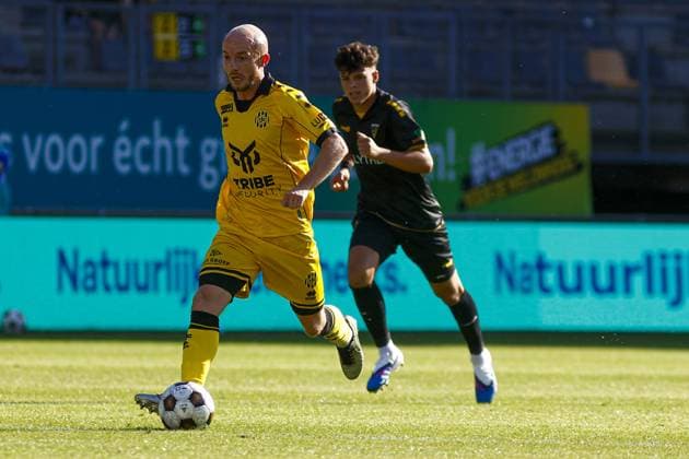 KERKRADE , 01-08-2026 ,Parkstad Limburg Stadium , 2026 2027 , Dutch Keuken Kampioen Divisie football , Pre-season friendly match between Roda JC and Alemannia Aachen , pictures shows Roda JC player Jerome Deom Roda JC - Alemannia Aachen  x205376431x Copyright: