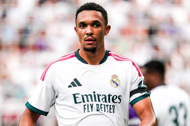 Fussball: Österreich: Internationales Testspiel 2026 2027 - 01.08.2026 - Real Madrid CF vs. ACF Fiorentina - Wörthersee Stadion (Klagenfurt, Österreich); Trent Alexander Arnold (Real Madrid) *** Soccer Austria International Friendly 2026 2027 01 08 2026 Real Madrid CF vs. ACF Fiorentina Wörthersee Stadium, Klagenfurt, Austria Trent Alexander-Arnold Real Madrid Copyright: xLUKAxKOLANOVICx