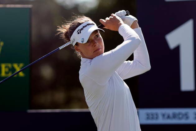 RECORD DATE NOT STATED 1st August 2026; Royal Lytham and St Annes Golf Club, Lytham St Annes, Lancashire, England; AIG Womens Open Championship Golf Day Three; A round of 67 saw Esther Henseleit (GER) move to four under par at the end of the third day at the Royal Lytham &amp; St Annes Golf Club AlanxMartin