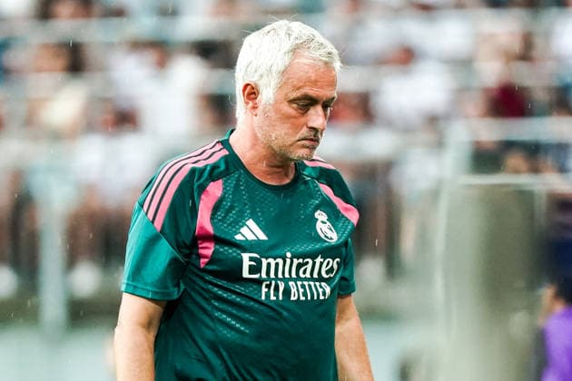 Fussball: Österreich: Internationales Testspiel 2026 2027 - 01.08.2026 - Real Madrid CF vs. ACF Fiorentina - Wörthersee Stadion (Klagenfurt, Österreich); Jose Mourinho (Real Madrid) *** Soccer Austria International Friendly 2026 2027 01 08 2026 Real Madrid CF vs. ACF Fiorentina Wörthersee Stadium, Klagenfurt, Austria Jose Mourinho Real Madrid Copyright: xLUKAxKOLANOVICx